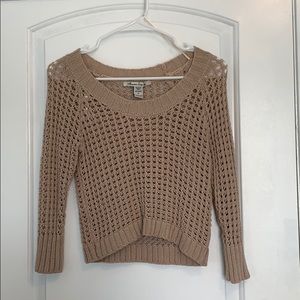 cropped sweater never been worn!